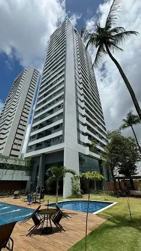 Apartamento com 1 dormitório para alugar, 33 m² por R$ 2.400,01/mês - Várzea - Recife/PE