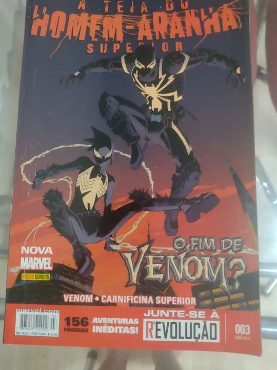 A teia do homem aranha superior 1 ao 5 e 7 - Foto 3