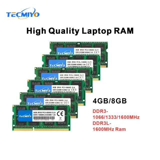 Memoria DDR3L 8gb Tecmiyo 1600MHz Para Notebook (baixo consumo) - Foto 3
