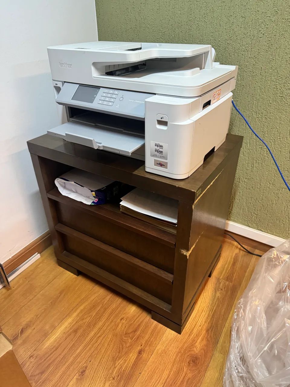 Gaveteiro para escritorio - madeira maciça 