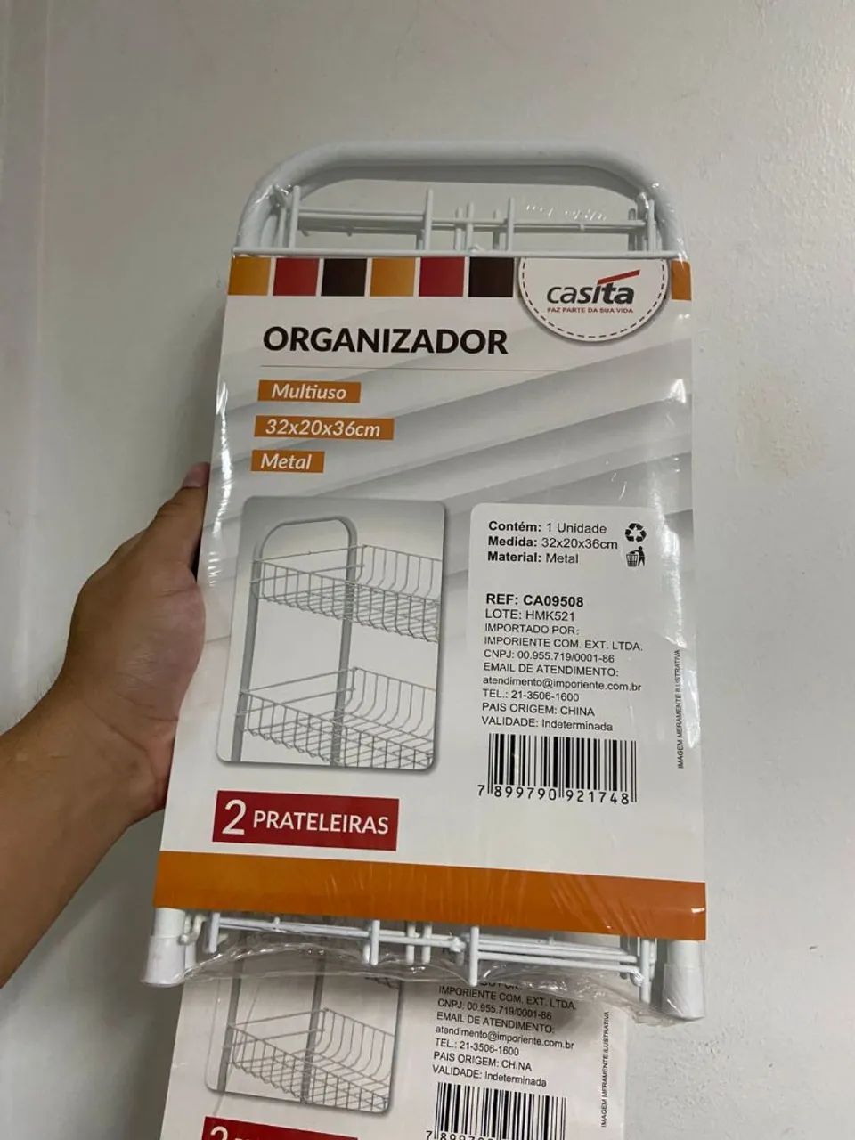 Organizador Multiuso Metal - Casita - Foto 4