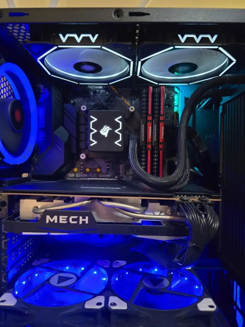 PC Gamer Completo i7-8700 + Radeon RX 6750 XT 12GB + 32gb RAM (Roda Tudo!)