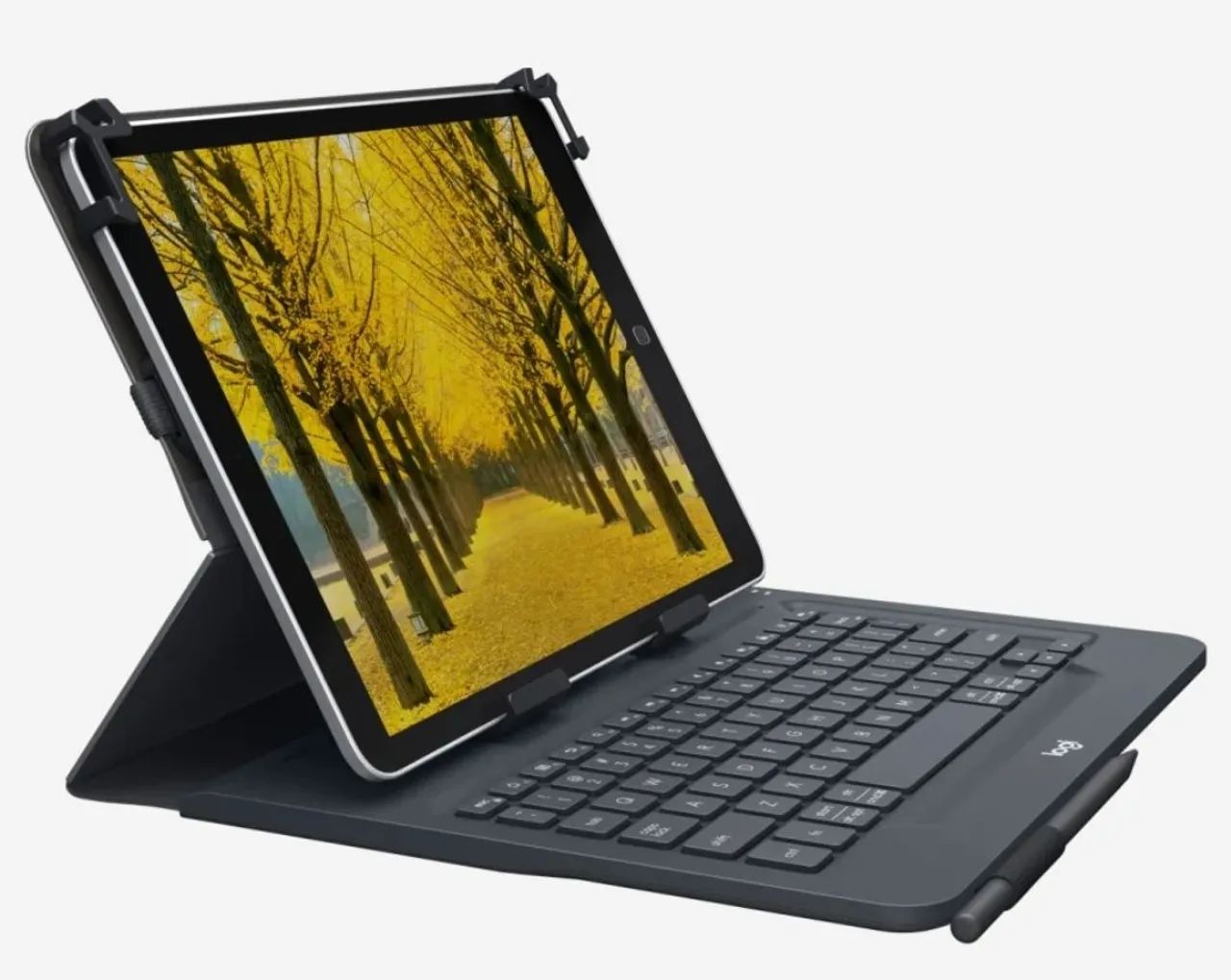Capa e Teclado Bluetooth Logitech para tablets Apple, Android, Windows de 9 a 10 pol.