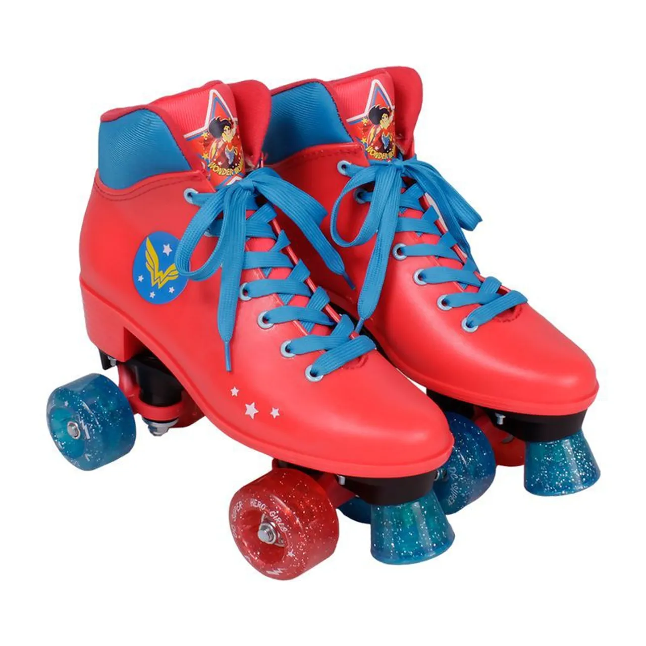 Patins Quad Super Hero Girls Mulher Maravilha Warner Bel (PRONTA ENTREGA)