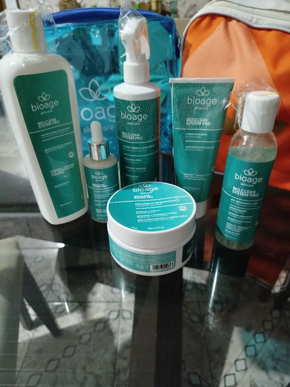 Kit para limpeza de pele BIOAGE