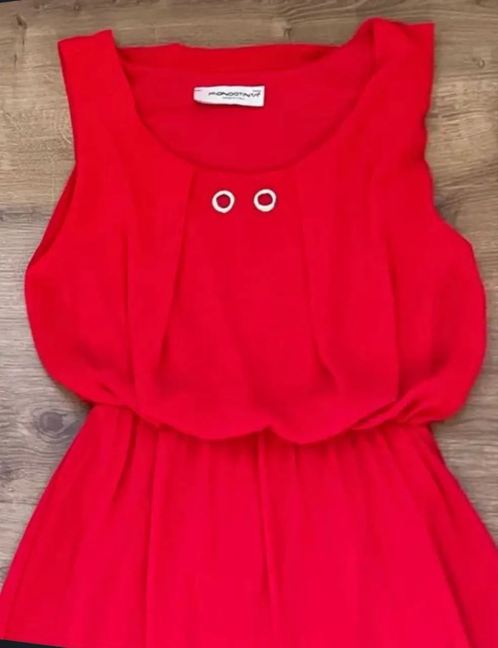 Vestido Longo tam M Vermelho festa Fiondontina - Foto 2