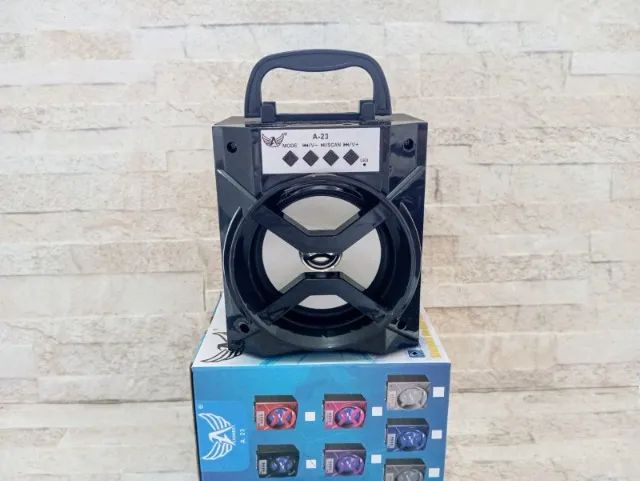 Caixa de Som Bluetooth Potente Radio Fm Recarregável - Foto 3