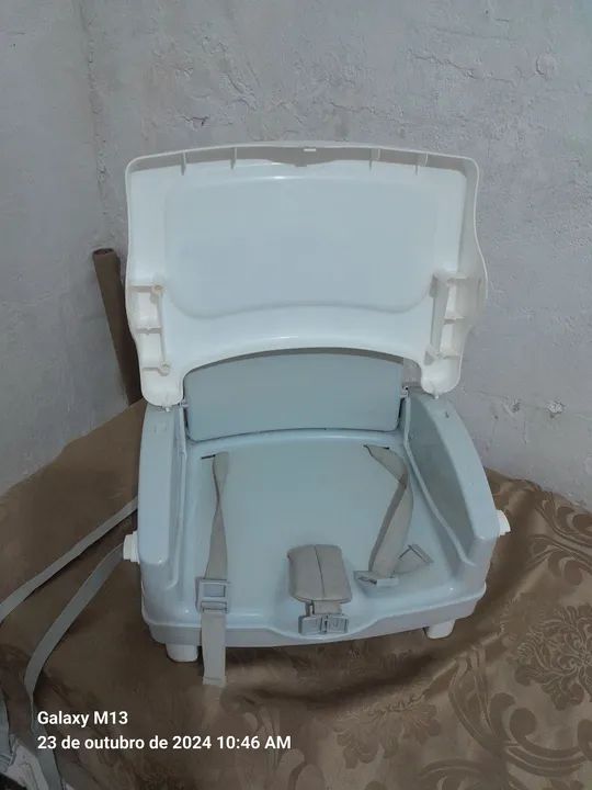 Cadeira de Alimentação para Bebê - Branca - Foto 2
