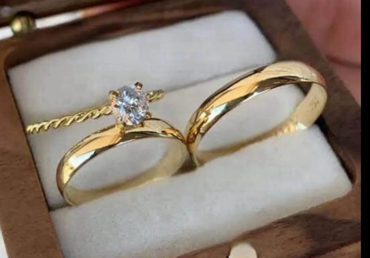 Aliança casamento namoro  - Foto 2
