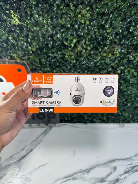 Camera Seguranca Smart Wifi Full Hd 1080p Mic Ley-90 Noturna