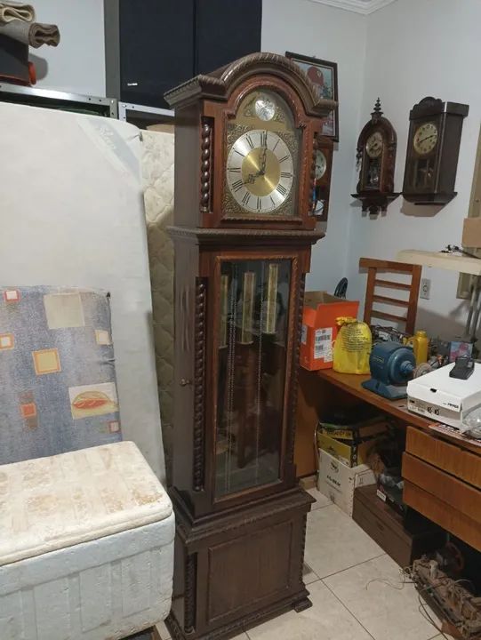 Urgos Germany- Relógio pedestal carrilhão alemão  - Foto 3