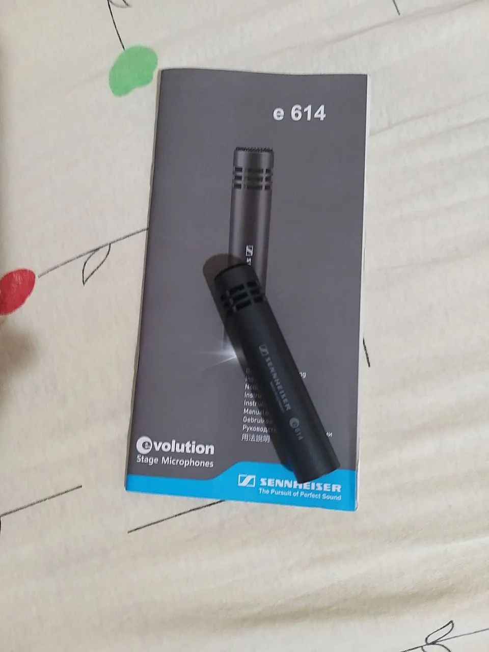 Microfone Sennheiser e 614 - Qualidade profissional