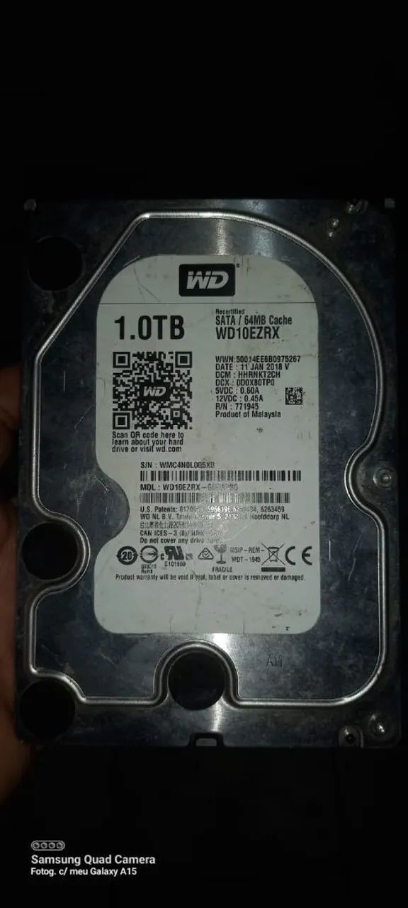 HD de computador 64264625058178120