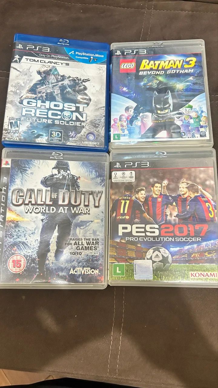 PS3,PS4ゲームソフト+その他14点セット 4 jogos PS3 - Jogos de Vídeo Game - Panorama, Foz do Iguaçu