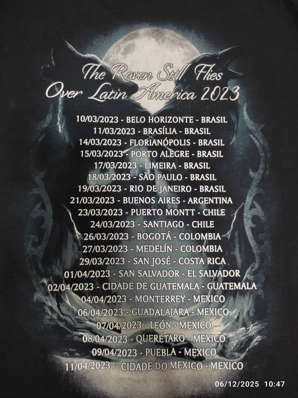 Camiseta oficial do Sonata Arctica "G"  - Foto 4