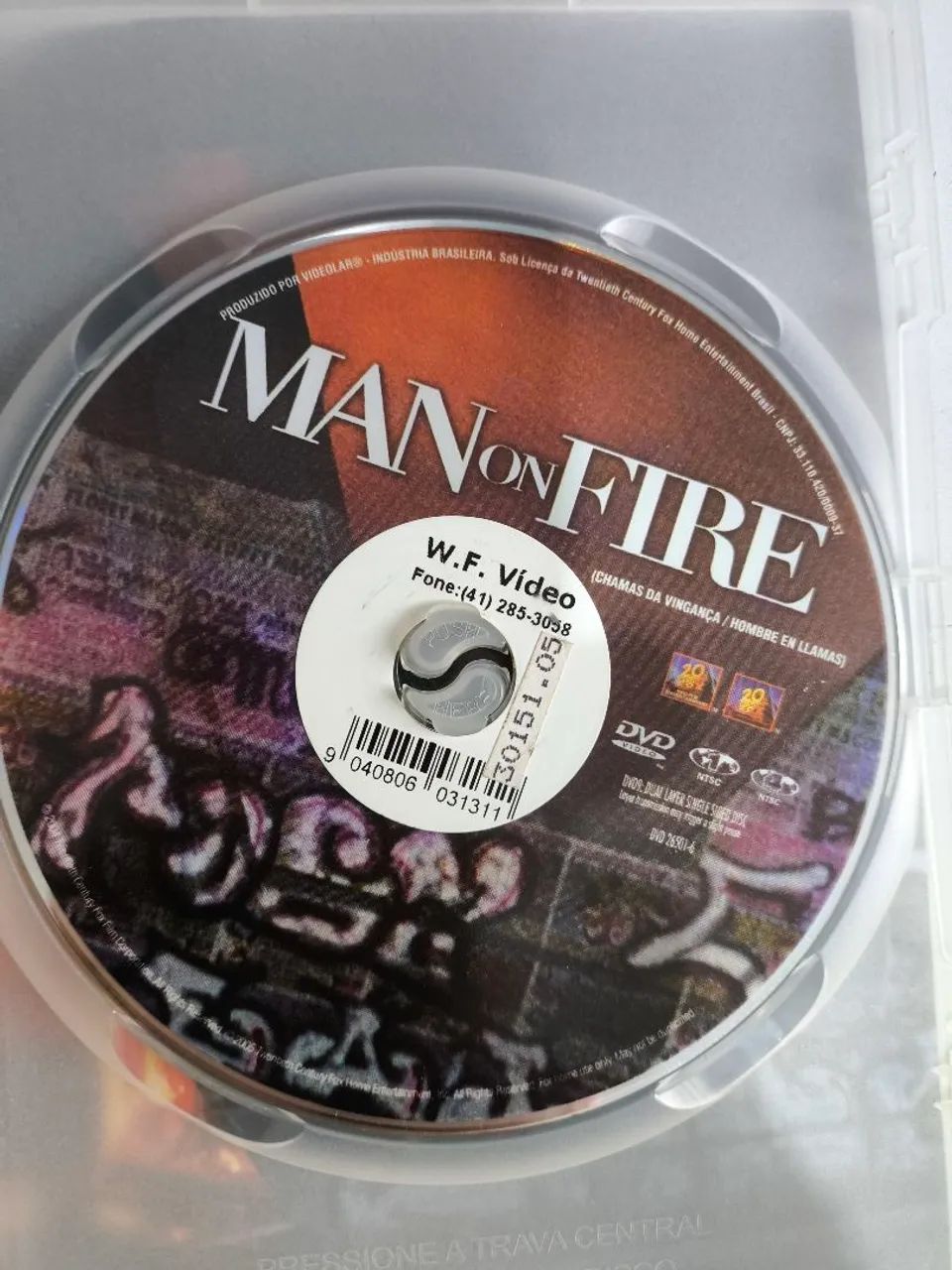 DVD - Chamas da Vingança - Denzel Washington - Foto 2