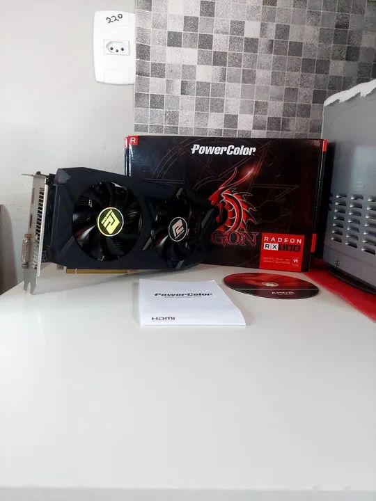 Placa de Vídeo PowerColor Radeon RX 580 8GB GDDR5