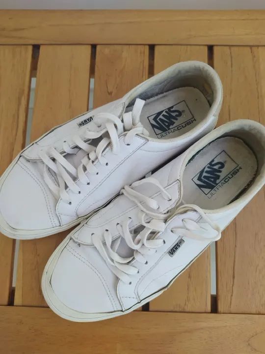 Tênis Vans Branco TAM 42 - Foto 2