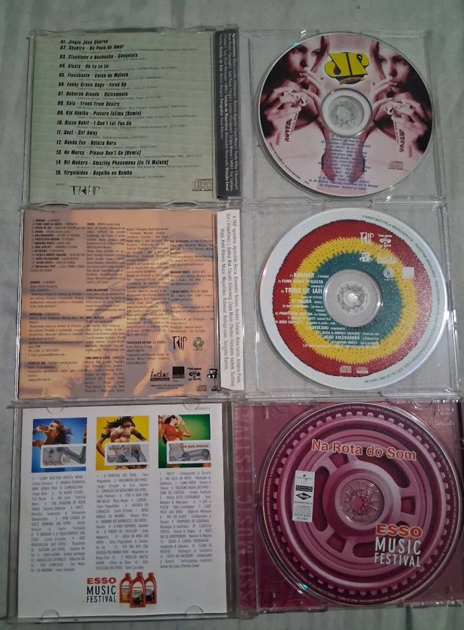 Lote de CDs - Sucesso JP, Cool Reggae e Na Rota do Som - Foto 2
