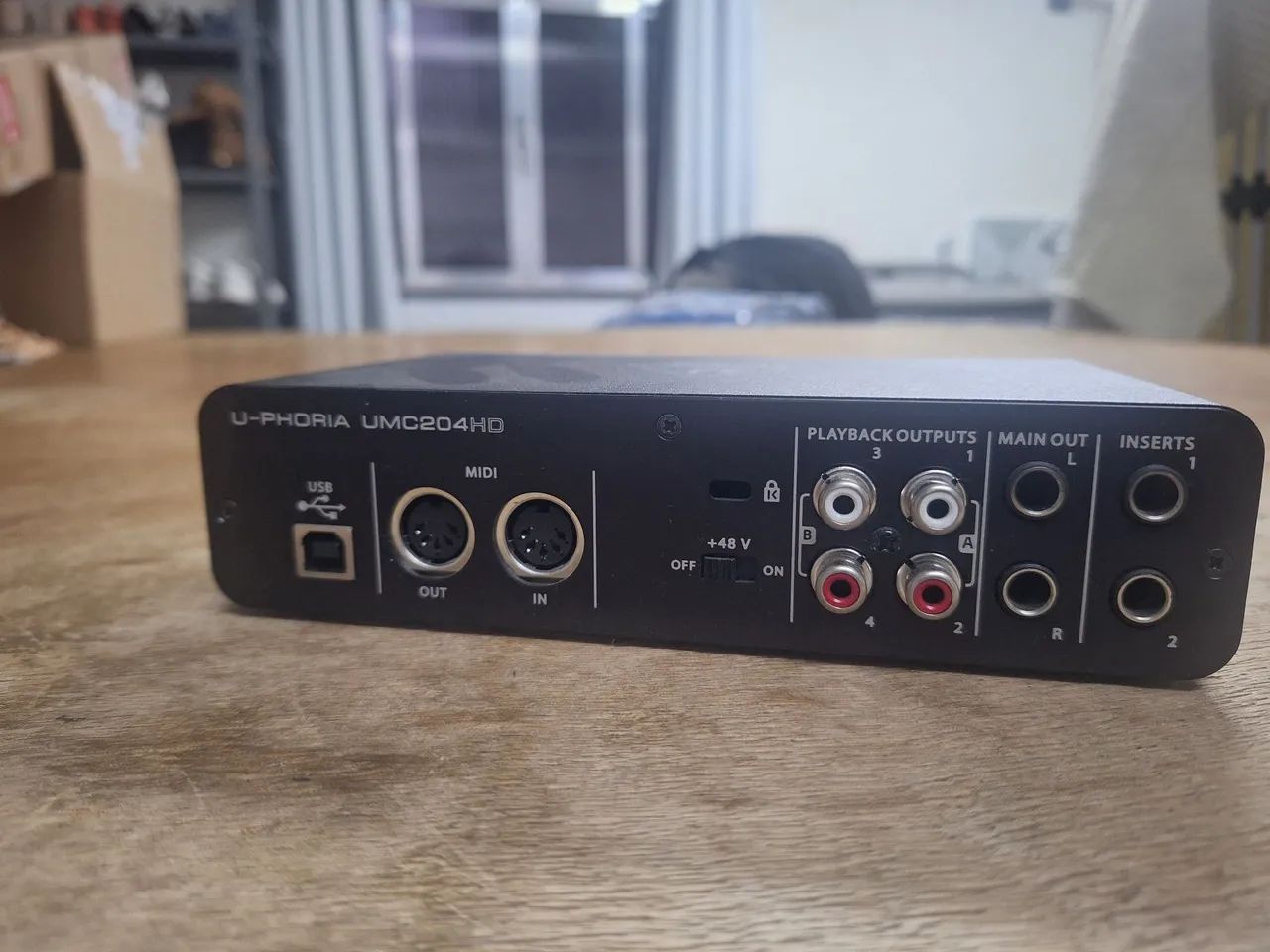Vendo placa de audio behringer original - Foto 4