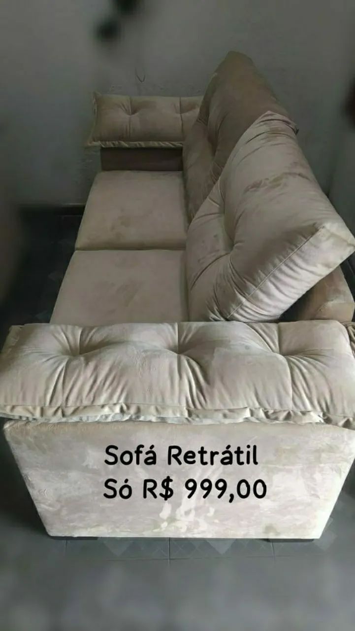 Quer Comprar Sofá Retrátil Novo? Só aqui Diretamente da Fábrica (Sem Intermediários) - Foto 4