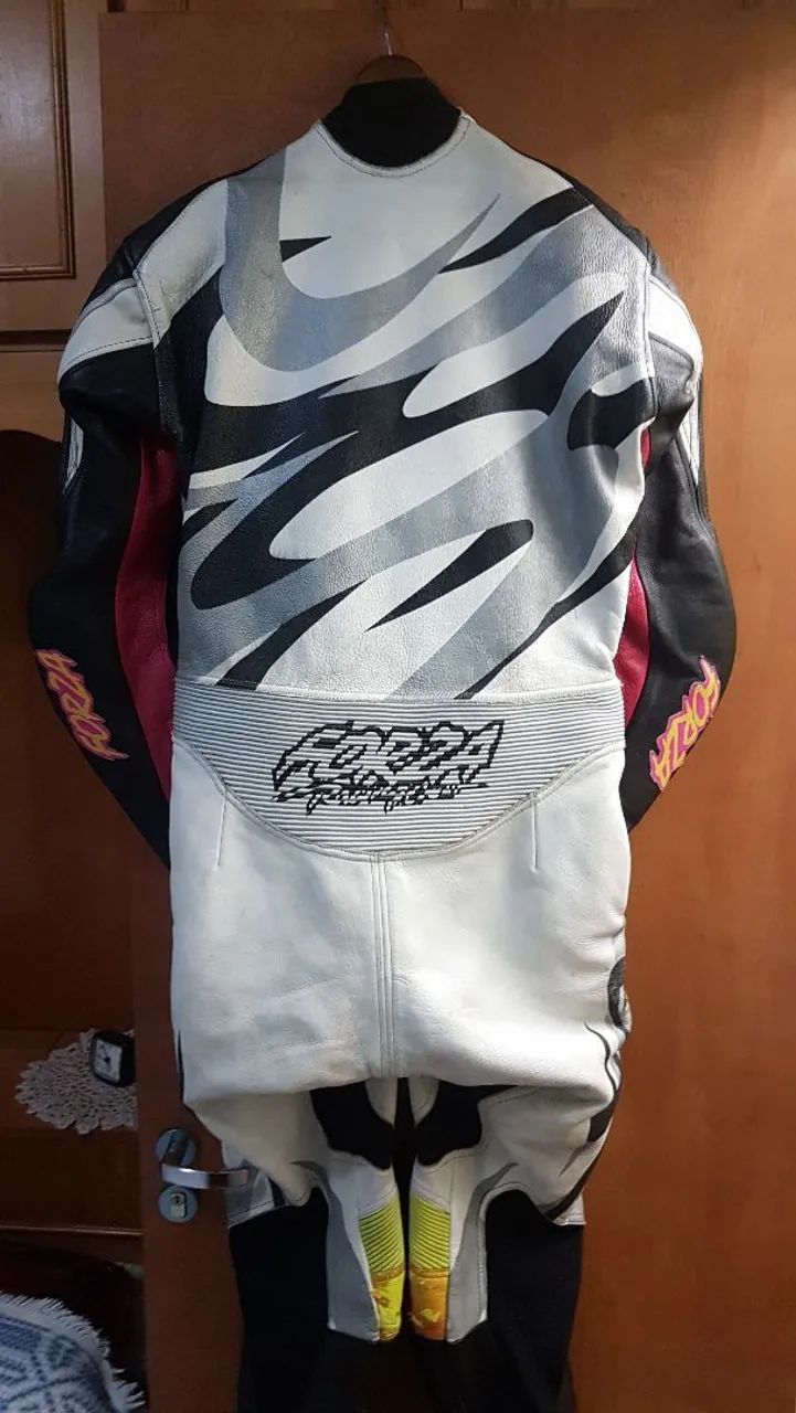 Macacão de Couro Forza para Motociclista - Foto 3