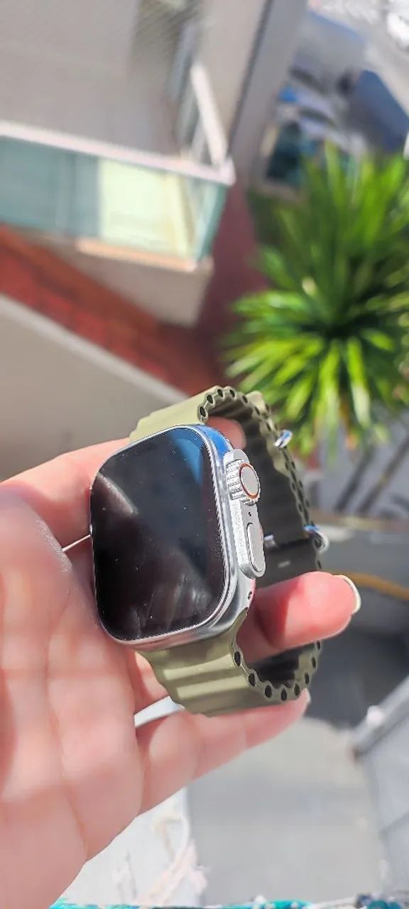 SMARTWATCH ULTRA COM PULSEIRA EXTRA  - Foto 3