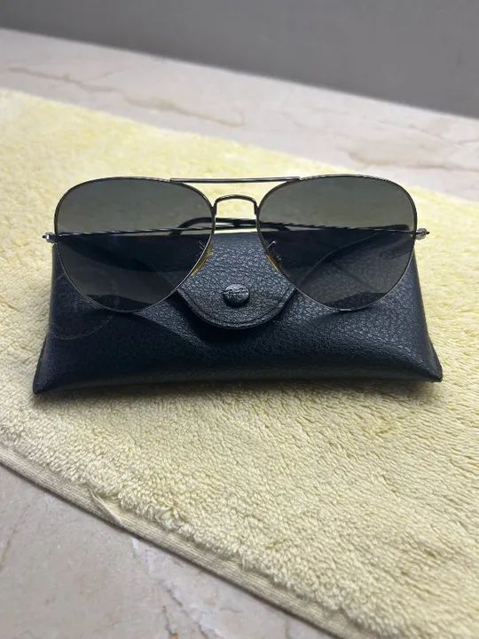 Óculos Ray-Ban aviador clássico original  - Foto 2