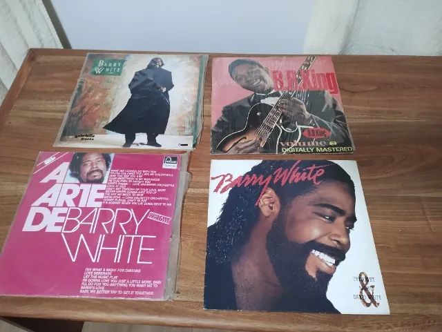 Disco Vinil - Barry White e BB King - Foto 2