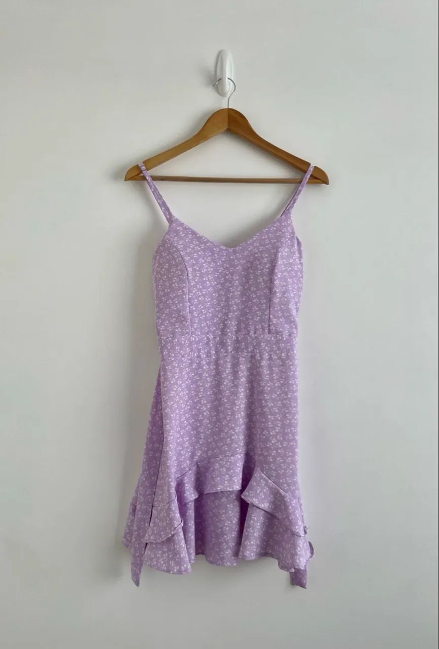 Vestido lilás P / M alcinhas  - Foto 3