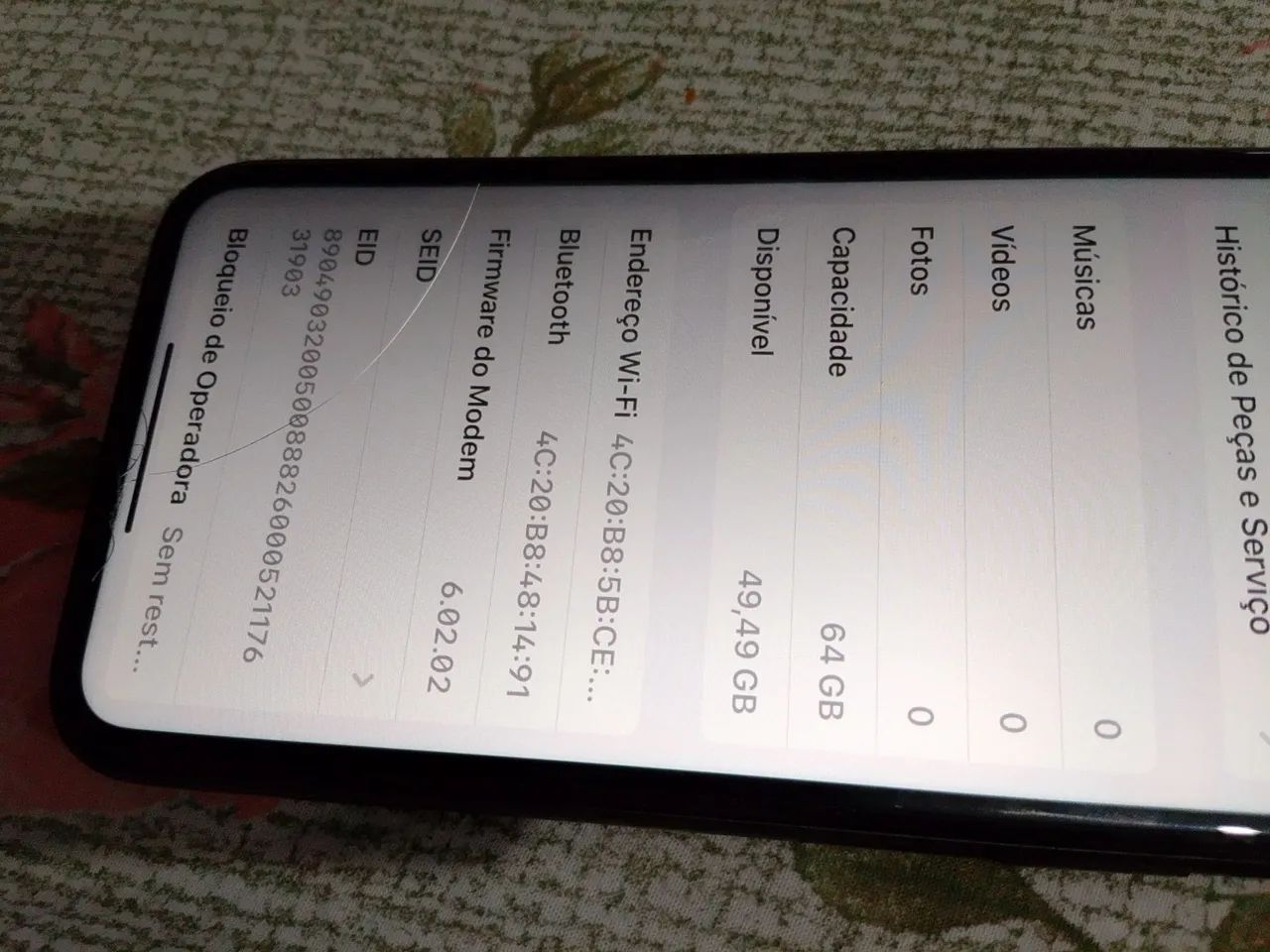 iPhone 11 Black iCloud em meu nome deixo em branco  - Foto 3