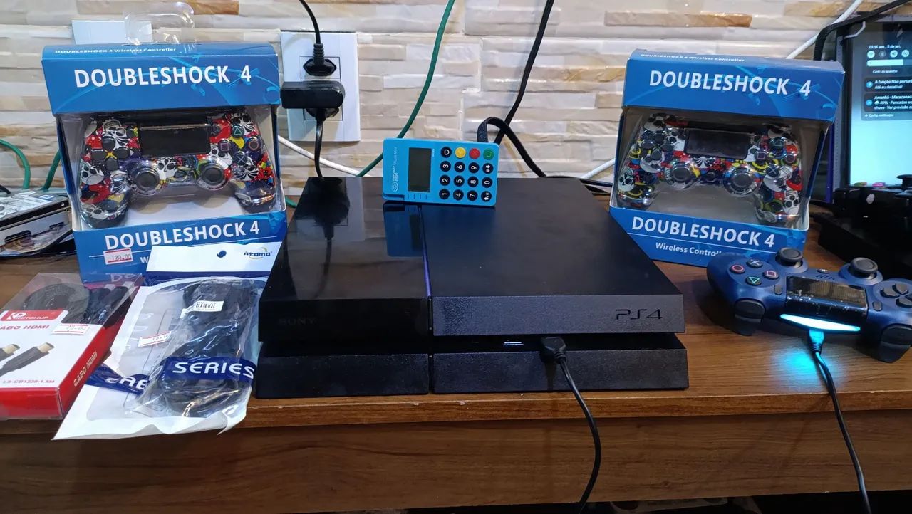 Ps4 Fet 500gb completo