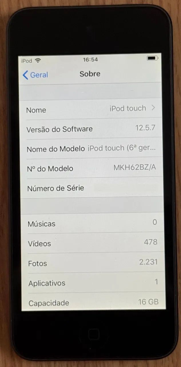 iPod touch 6 Apple, 16GB, Cinza Espacial - Foto 3