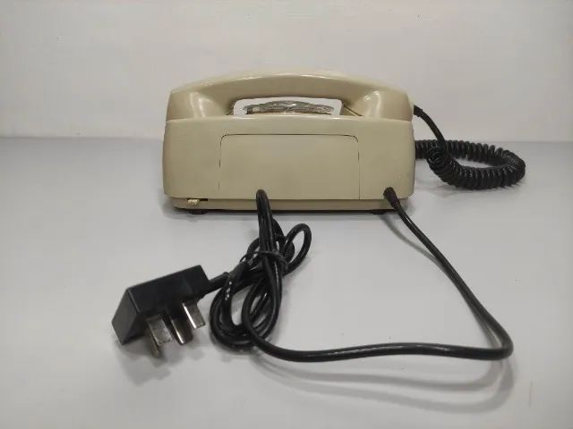 Telefone De Mesa Disco Antigo Telebras Retro Original Blq  (Usado) - Foto 4
