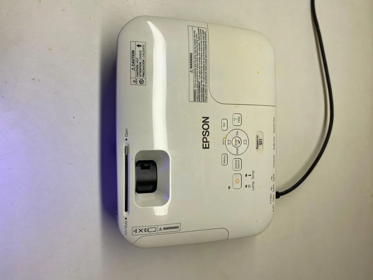 Projetor Epson S11 - Garantia 6 Meses - e10 informática  - Foto 4