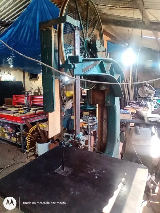 Vendo Serra Fita Raimann volante 80 (Baixei o preço Motivo Mudança) - Foto 5