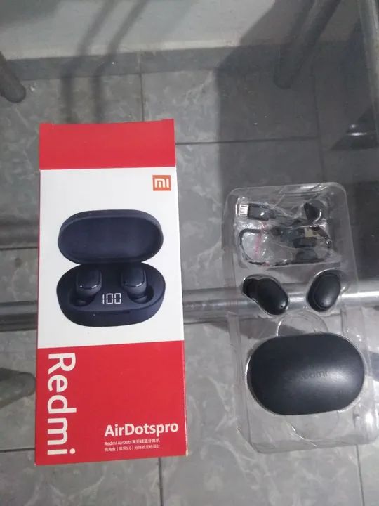 Fone Bluetooth Redmi AirDots Pro - NOVO