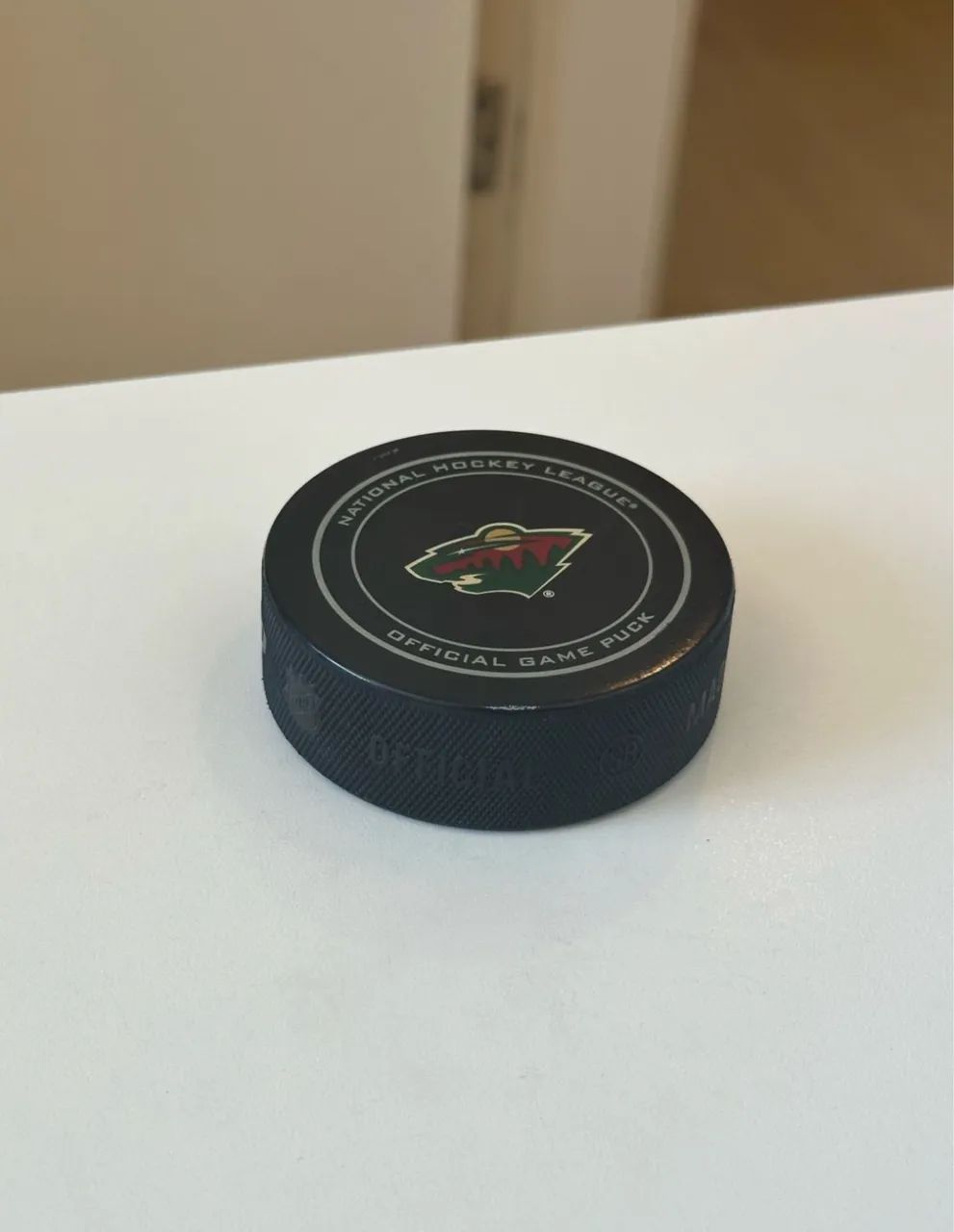 puck de hockey - minnesota wild (nhl) - Foto 2