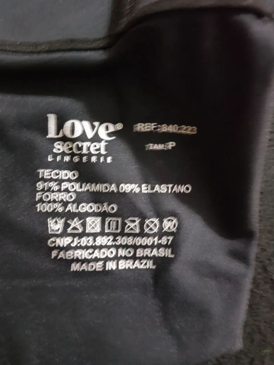 Kit 2 calcinhas tanga P love secret - Foto 3