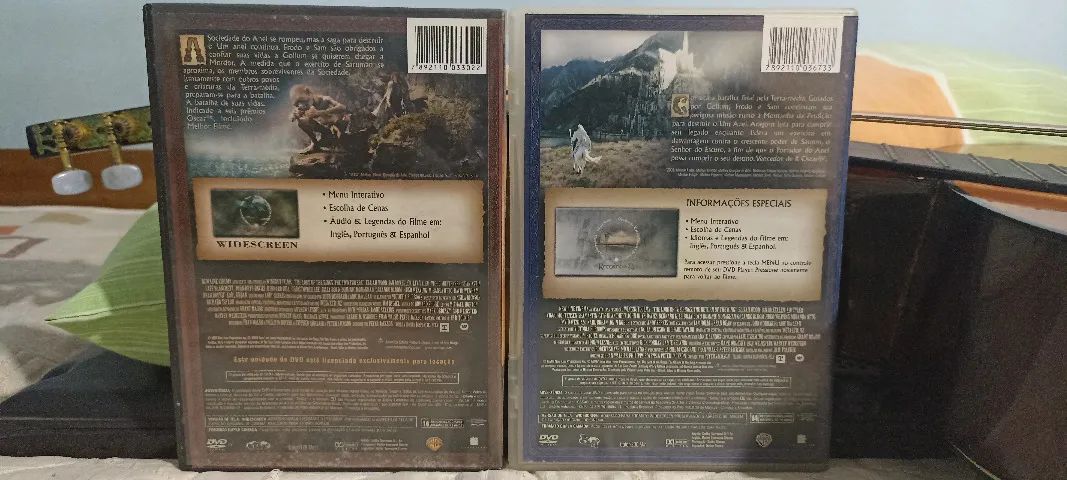 dvd do senhor dos anéis: as duas torres e o retorno do re - Foto 4