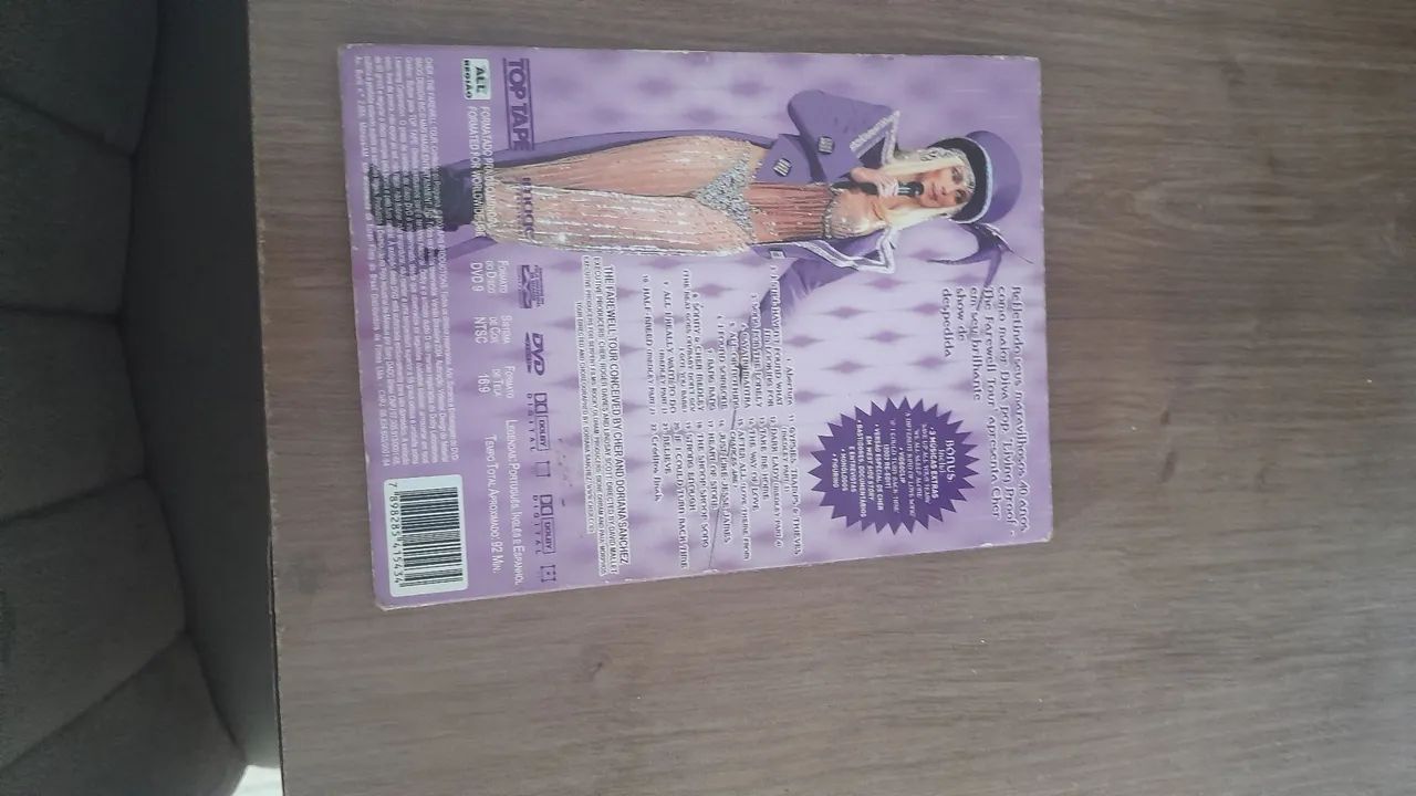 Dvd da Cantora Cher - Foto 2