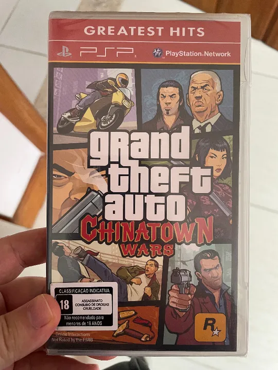 Grand Theft Auto Gta Chinatown Wars Psp Original Lacrado