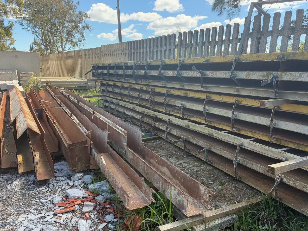 Formas metálicas para Pavilhão e galpão de concreto - aceito carro  - Foto 4