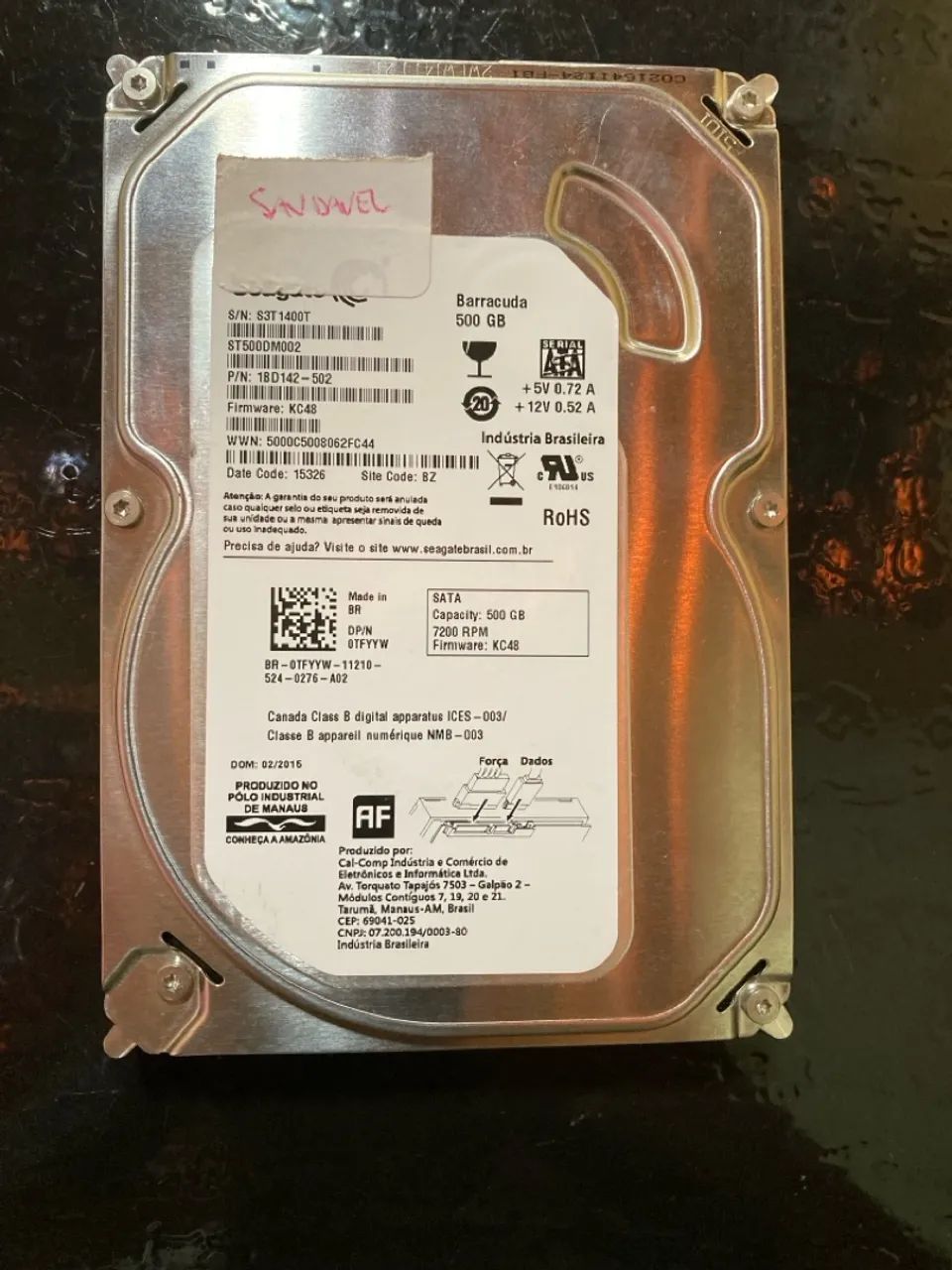 HD Seagate Barracuda 500GB SATA - Foto 4
