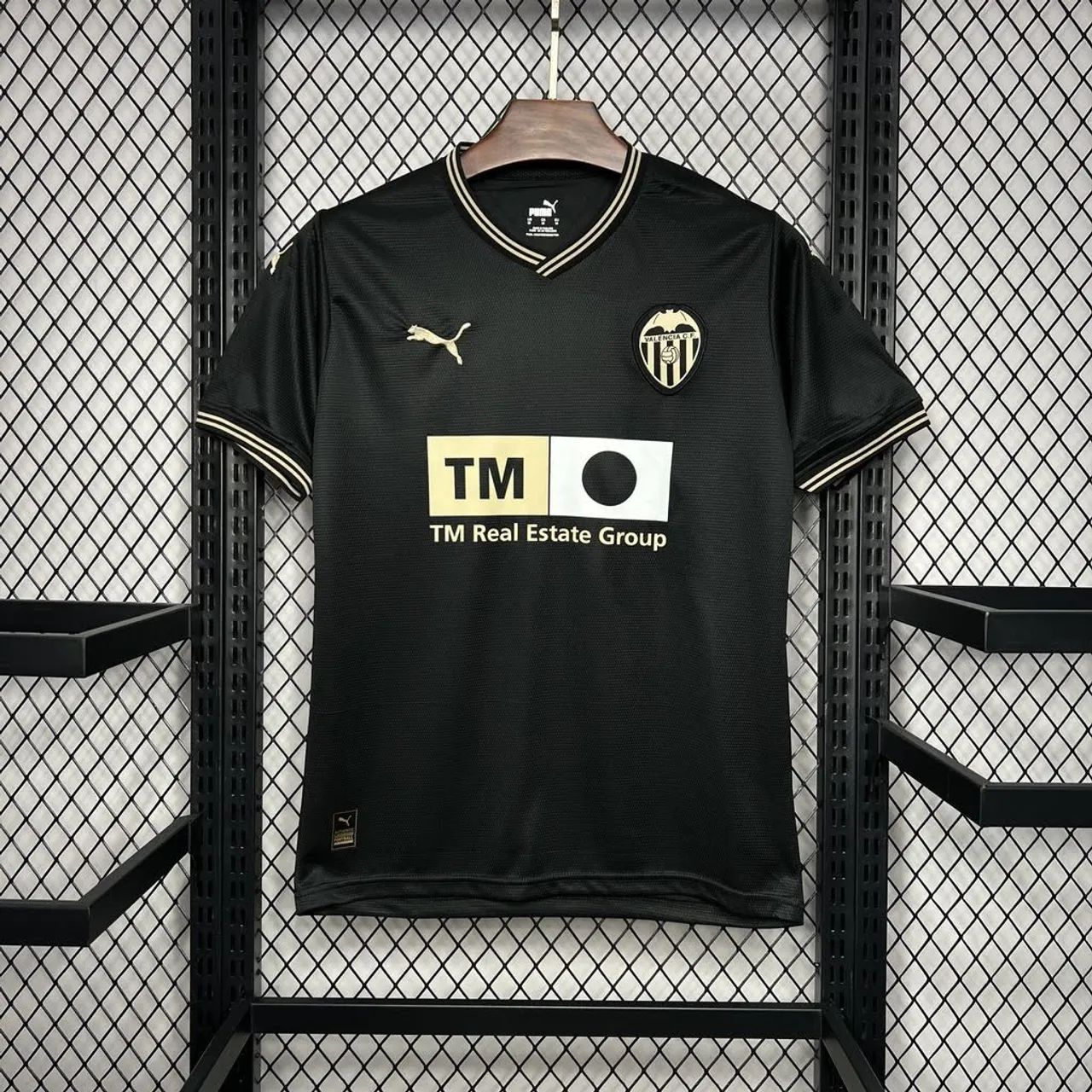 Camisa Valência 2024 preta Tamanho G