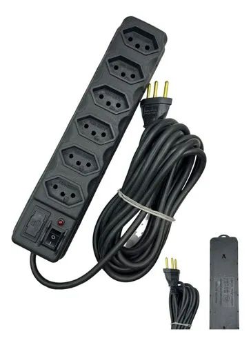 Extensão Elétrica 5 Metros 10 amperes Bivolt - Foto 2
