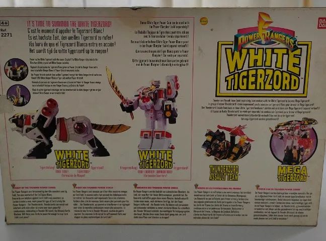 Bandai Power Rangers White Tigerzord - Foto 2