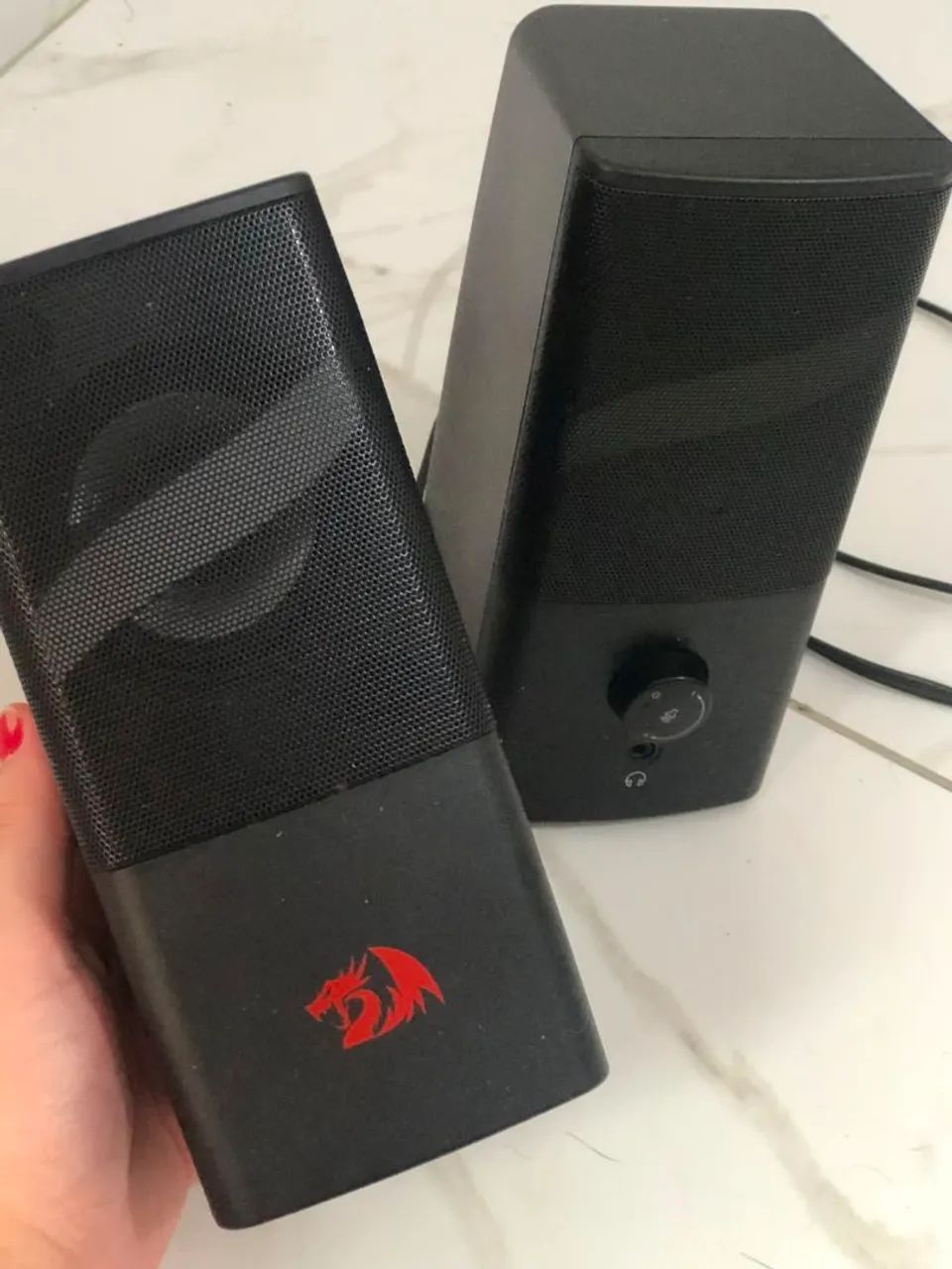 Caixa de  áudio de pc redragon - Foto 2