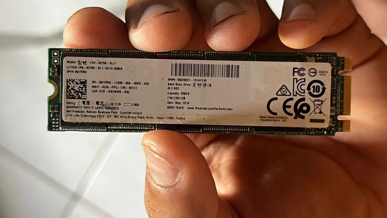 SSD m.2 256gb