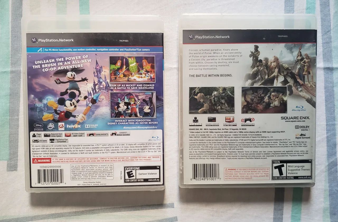 Epic Mickey + Final Fantasy 13 (PS3) - Foto 2